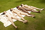 Four sex-goddesses, 3 white 1 black-II 2